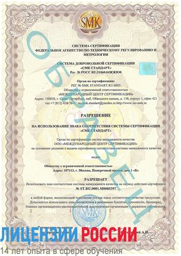 Образец разрешение Зима Сертификат ISO/TS 16949